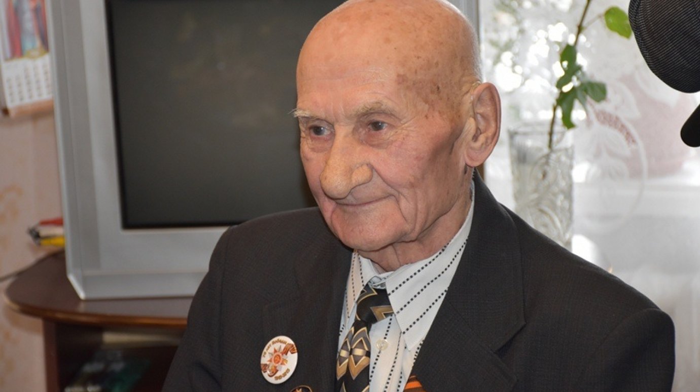Пензенцу - участнику Парада Победы исполнилось 95 лет