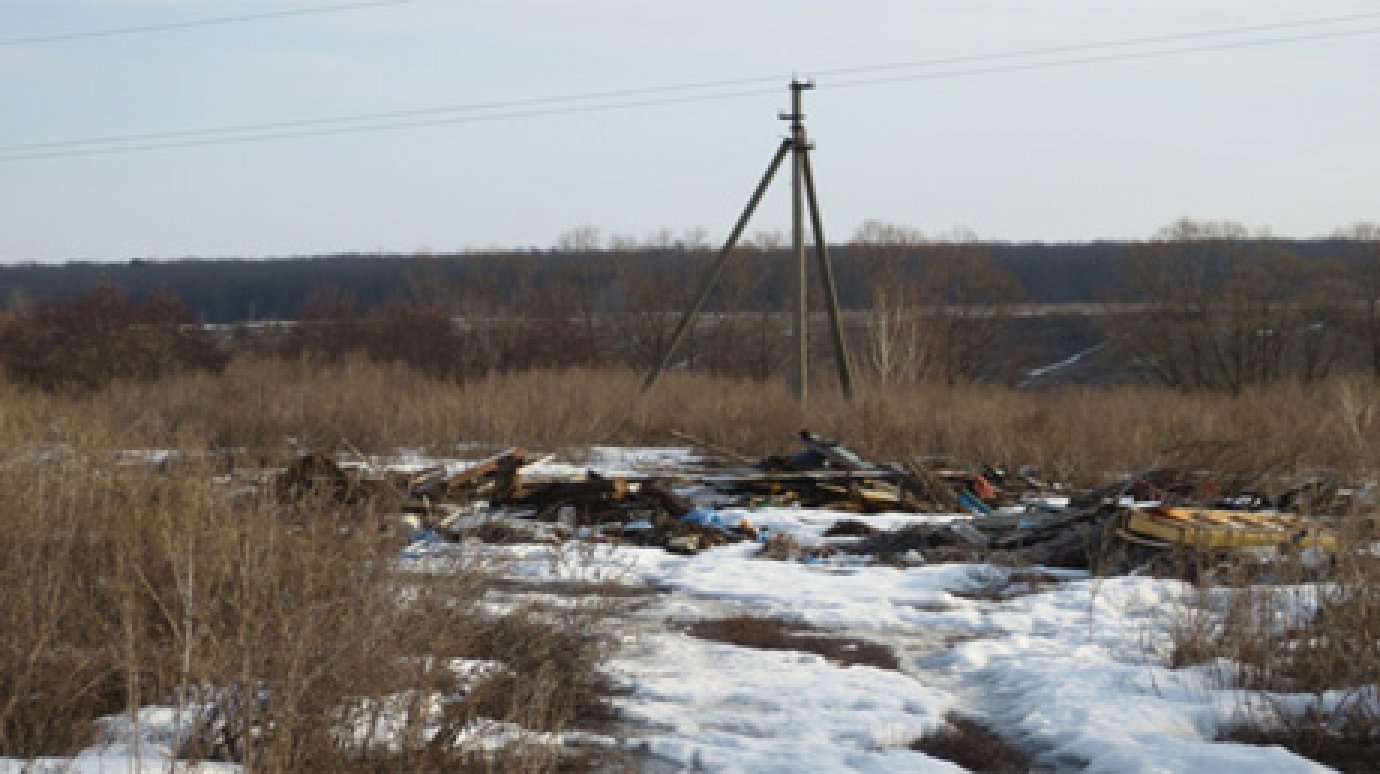 В Пензенском районе обнаружили 25 несанкционированных свалок