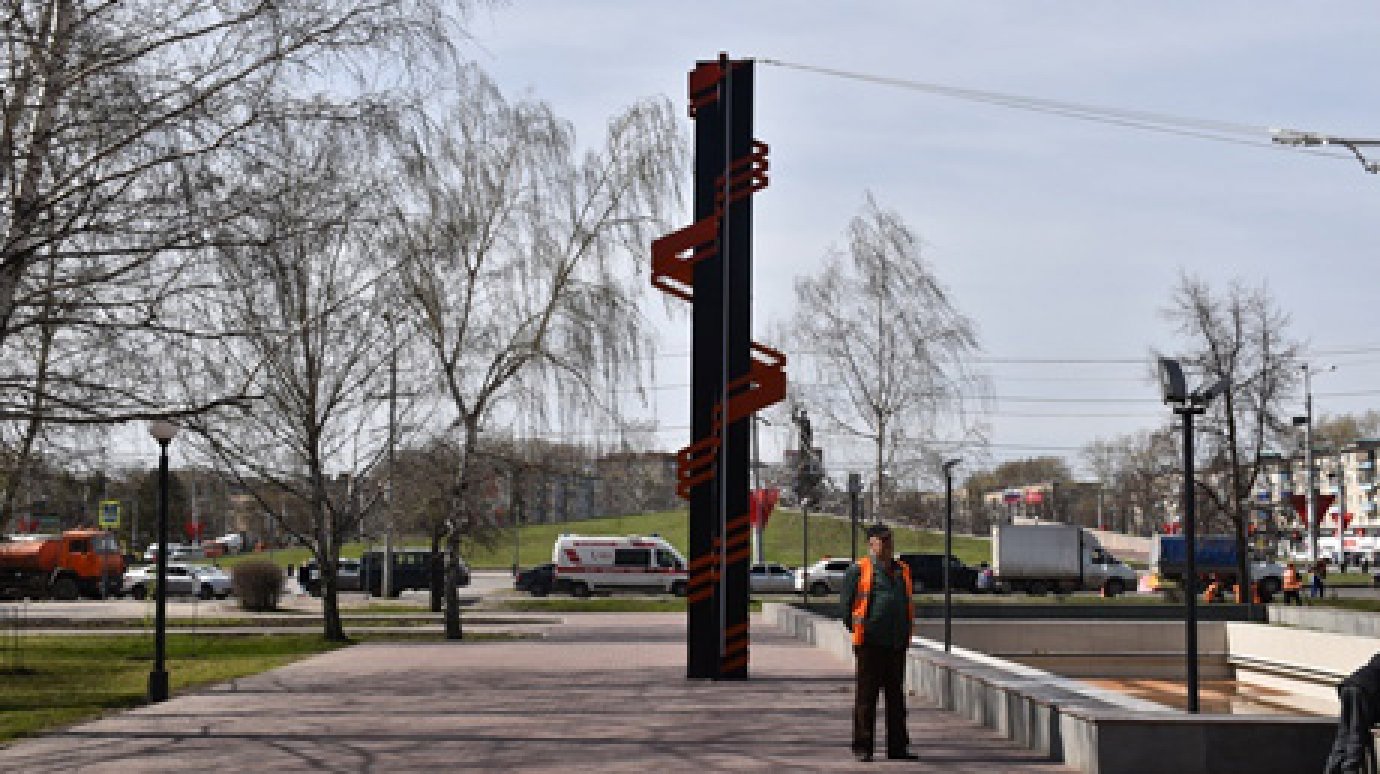 В сквере «Журавли» заработает фонтан ко Дню Победы