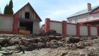Коммунальщики размазали грязь по дороге на ул. Сахарова