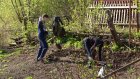 Ученики школы № 70 вскопали огород ветерану Великой Отечественной
