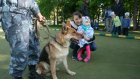 В Пензе кинологи рассказали детям о служебных собаках