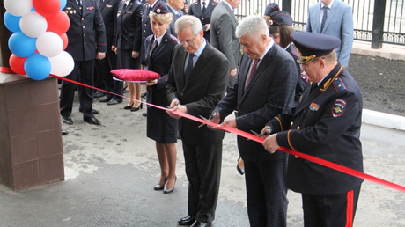 Министр внутренних дел России открыл в Пензе новое здание областного УМВД