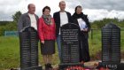 В селе-призраке Сосновоборского района открыли памятник павшим на войне