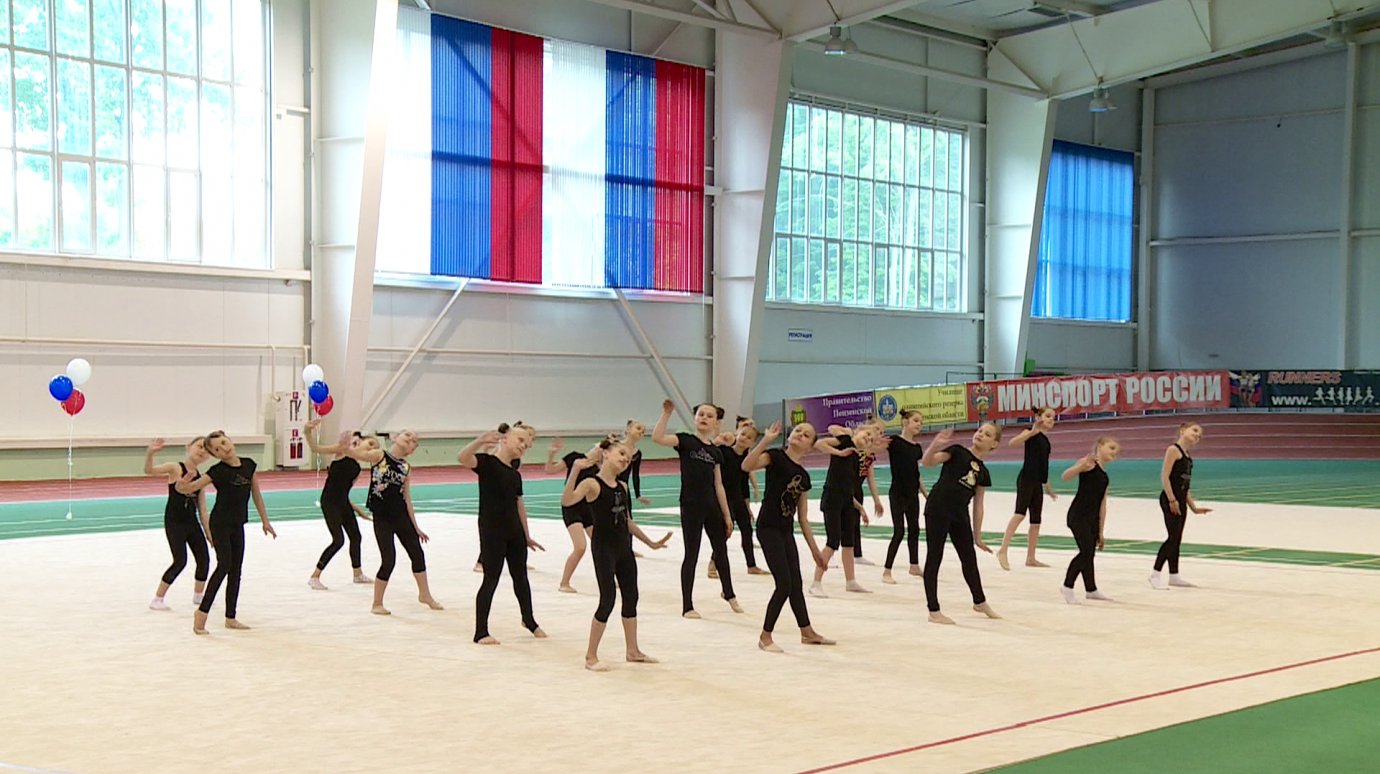В Пензе прошли двухнедельные сборы по эстетической гимнастике
