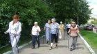 В Пензе для пенсионеров прошел мастер-класс по скандинавской ходьбе