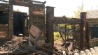 На улице Транспортной сгорел трехквартирный дом