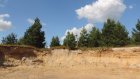 В Лунинском районе выявили место незаконной добычи песка