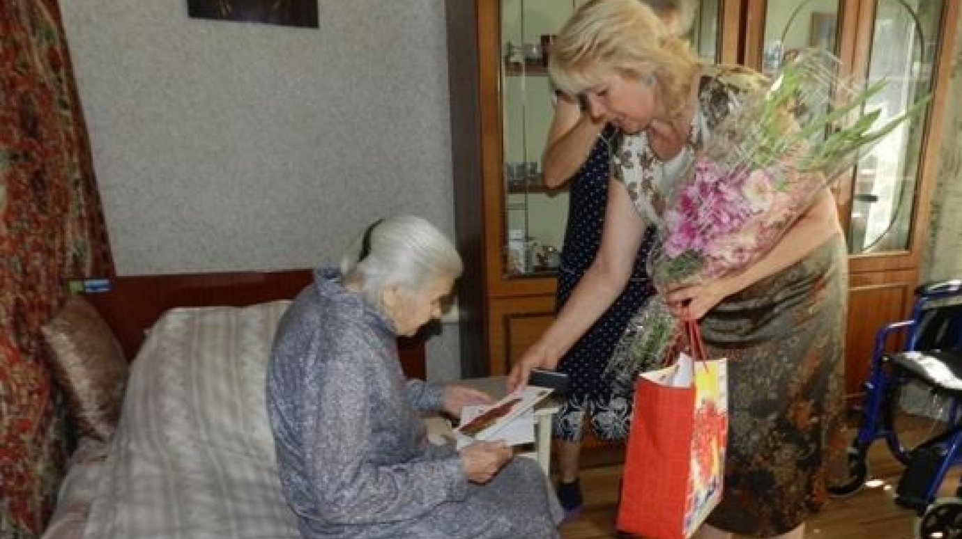Жительнице Пензы Наталье Шкильковой исполнилось 100 лет