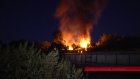 Пожарные около 15 часов боролись с возгоранием на улице Тарханова