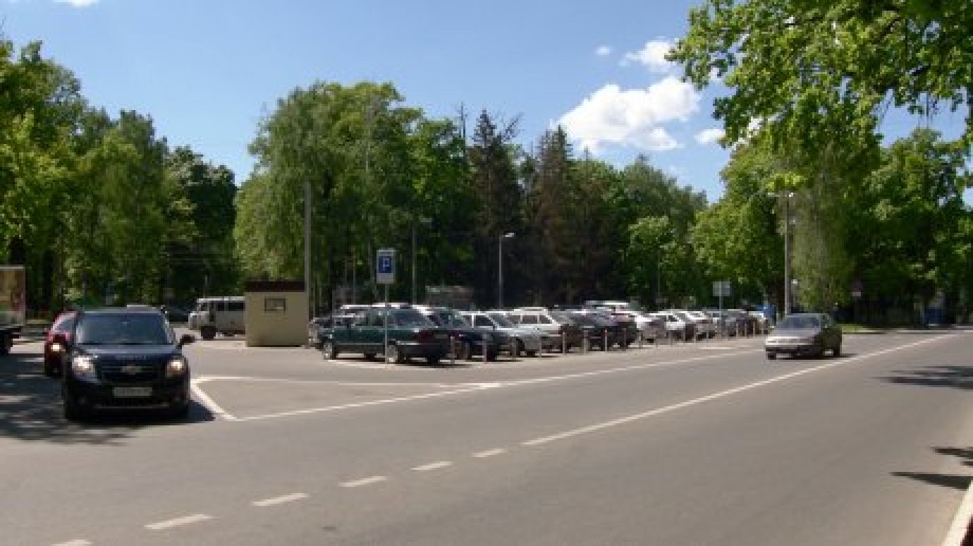 Пензенцы за три месяца отдали за парковку на Лермонтова около 600 тыс.