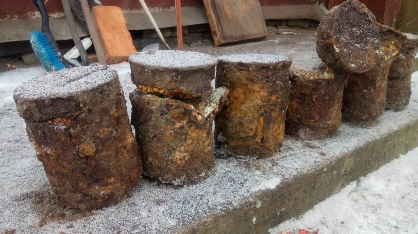 В Пензе при земляных работах обнаружены боеприпасы с порохом