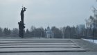 Территорию у памятника Победы подготовили к празднованию 23 Февраля