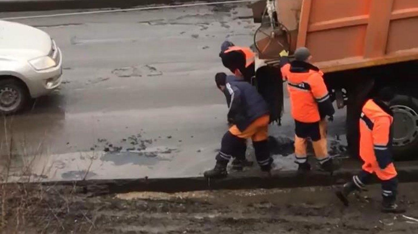 Пензячка возмутилась мелкоямочным ремонтом на улице Антонова