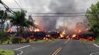 Потоки лавы разрушили десятки домов на Гавайях