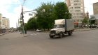 На перекрестке Ставского и Пушкина легковушка столкнулась с грузовиком