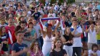 Пензенцы отметили выход сборной России в четвертьфинал ЧМ-2018