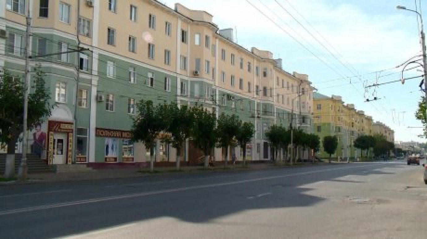 В Пензе выдают субсидии на ремонт фасадов домов в центре города