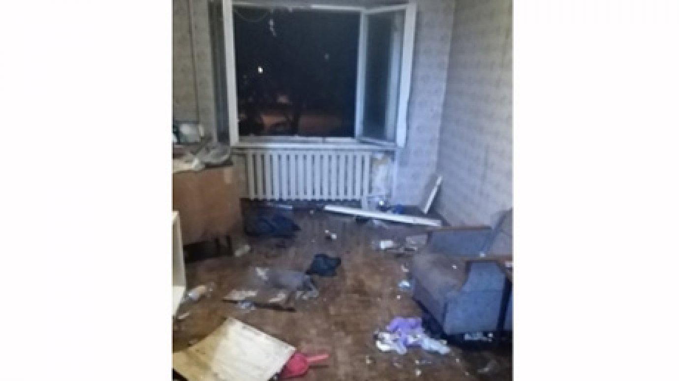 Сердобчанин пострадал при пожаре в квартире на улице Быкова