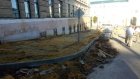 В Пензе подрядчики затянули ремонт тротуара на улице Лермонтова