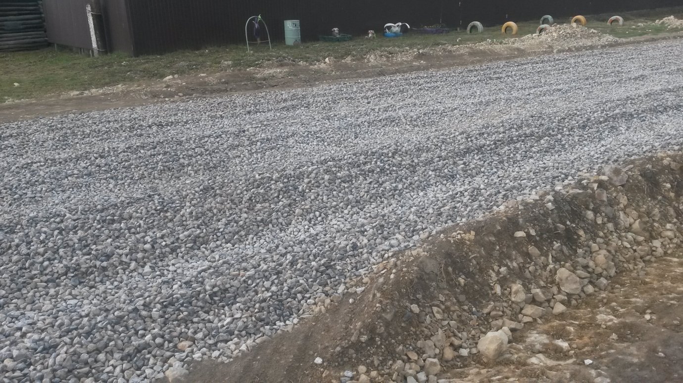 Сельчане из Городищенского района недовольны ремонтом дороги