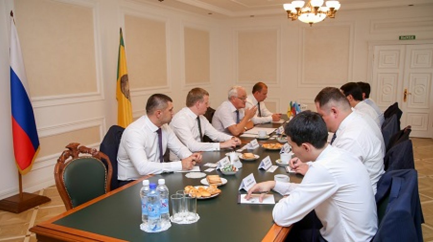 В правительстве области наметили сферы сотрудничества с Казахстаном