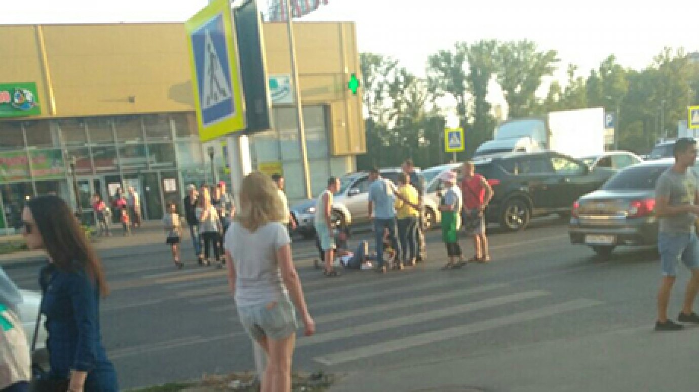 В Пензе на улице Антонова сбили 26-летнюю женщину