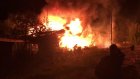 В Пензе в ночном пожаре на ул. Саранской погиб неизвестный мужчина