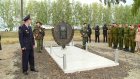 В Чемодановке открыли памятник погибшему милиционеру