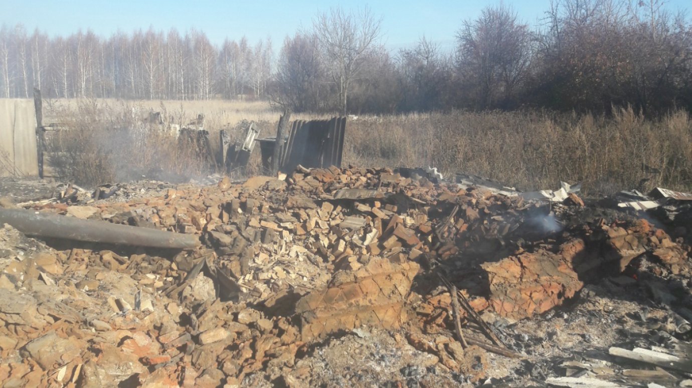 В районах Пензенской области при пожарах погибли еще два человека