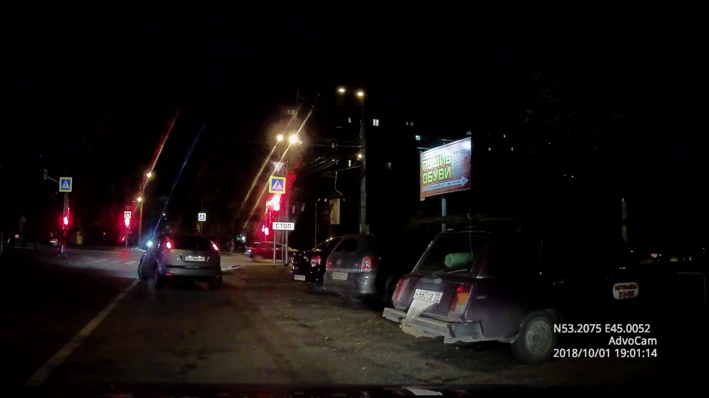 Пензенские водители игнорируют светофоры на перекрестках