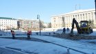 На площадь Ленина завезут материалы для монтажа главной елки