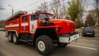 В Пензе 13 пожарных тушили горящий шкаф