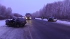 На 478-м километре трассы М5 «Урал» столкнулись ВАЗ и Nissan