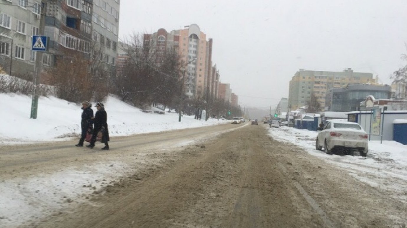 Пензенцы продолжают жаловаться на нечищеные дороги в городе