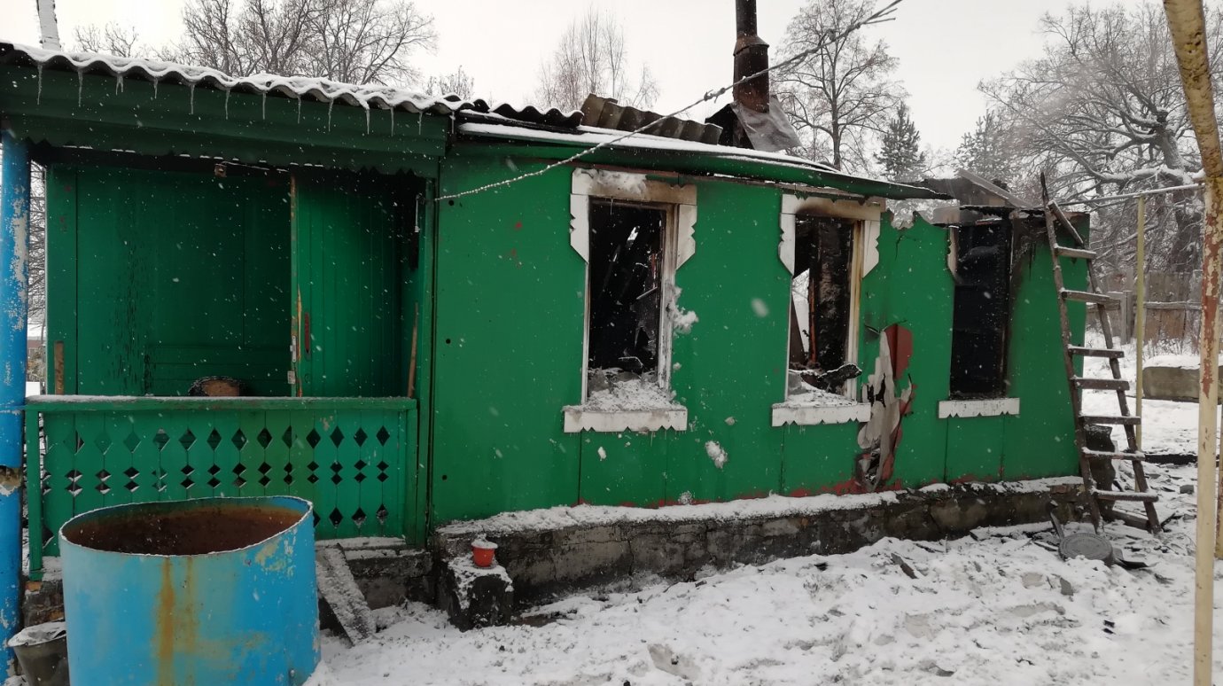 Очаг смертельного пожара в Чаадаевке мог находиться на кухне