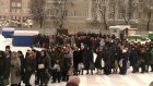 Сотни пензенцев набрали крещенской воды на Соборной площади
