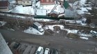 На улице Ново-Казанской убрали мусор после сноса гаражей