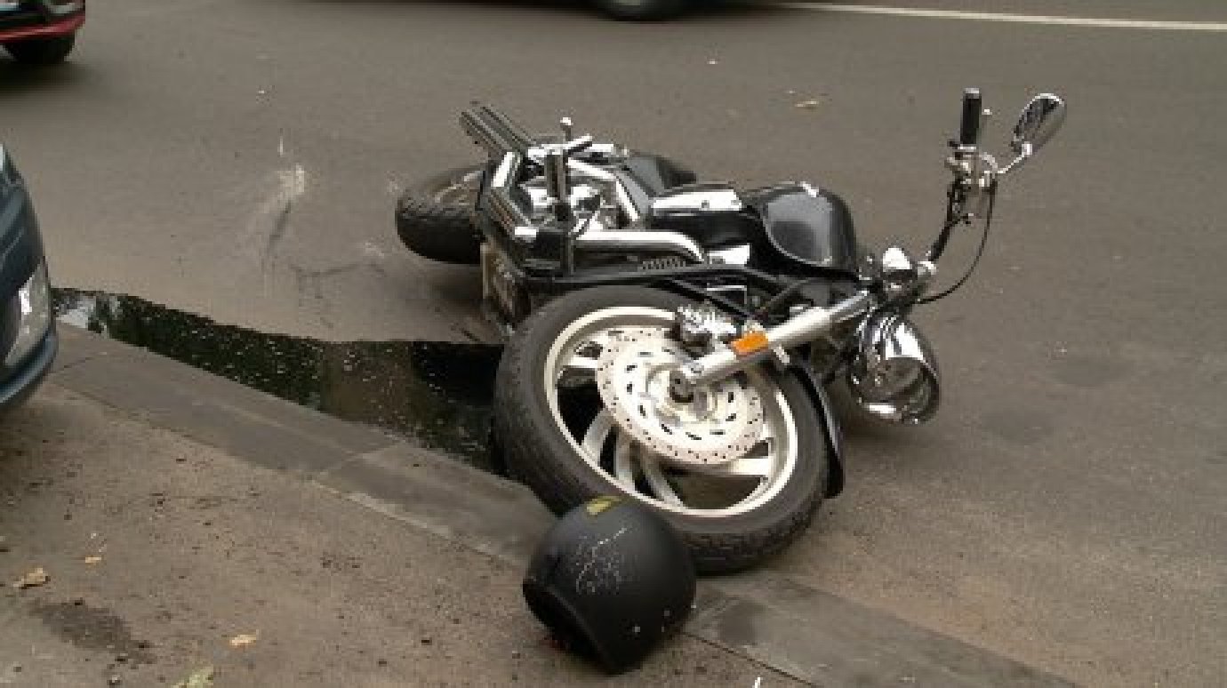 В Пензенской области сбили очередного мотоциклиста