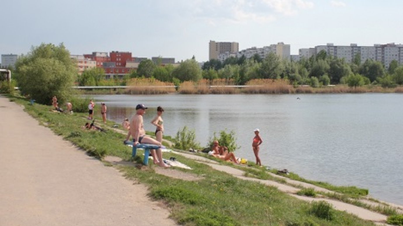 На берегу пензенского пруда дети отдыхали без присмотра взрослых