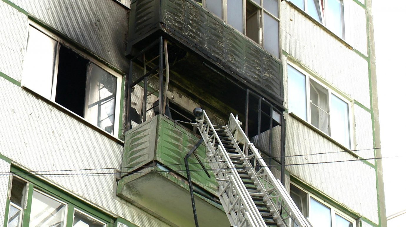 В квартире погибшего в пожаре на улице Воронова был отключен газ