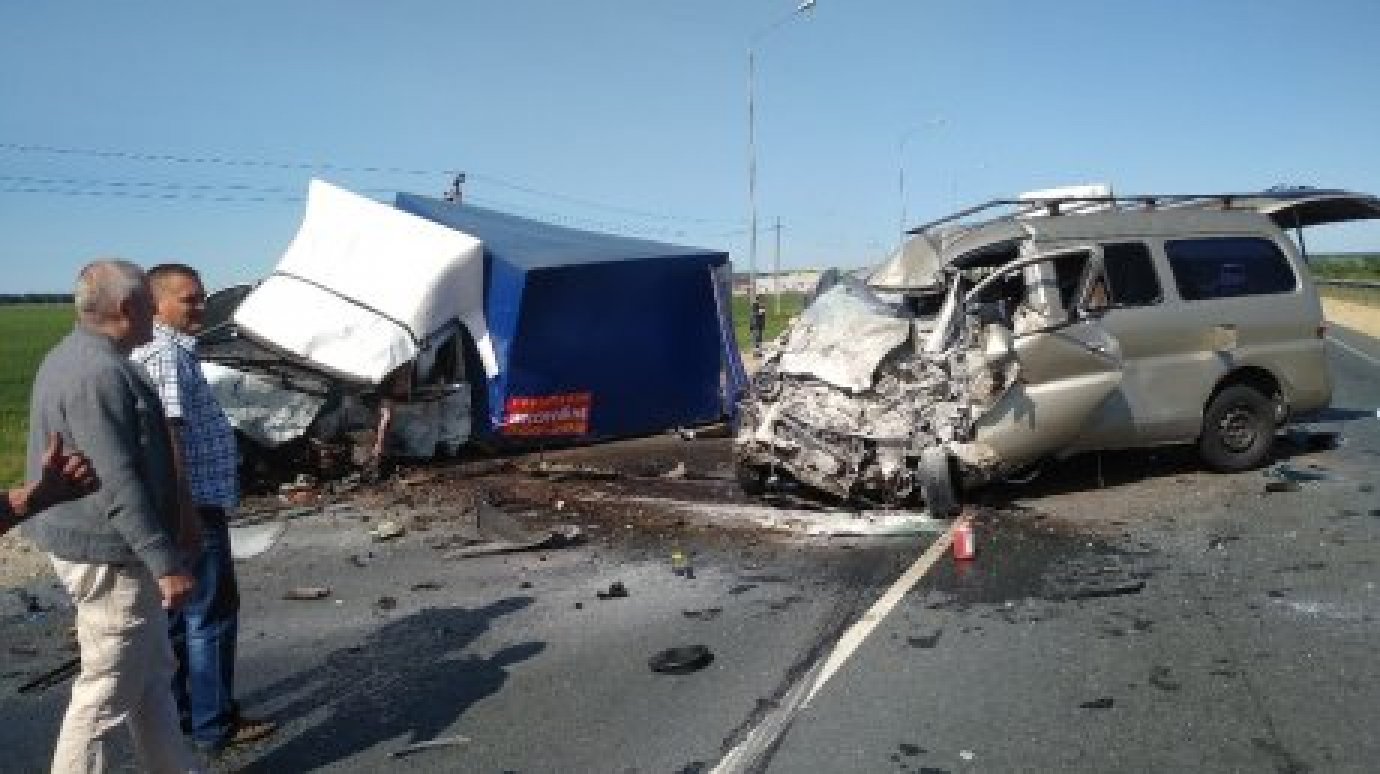 На трассе М5 в Кузнецке устранили последствия смертельного ДТП