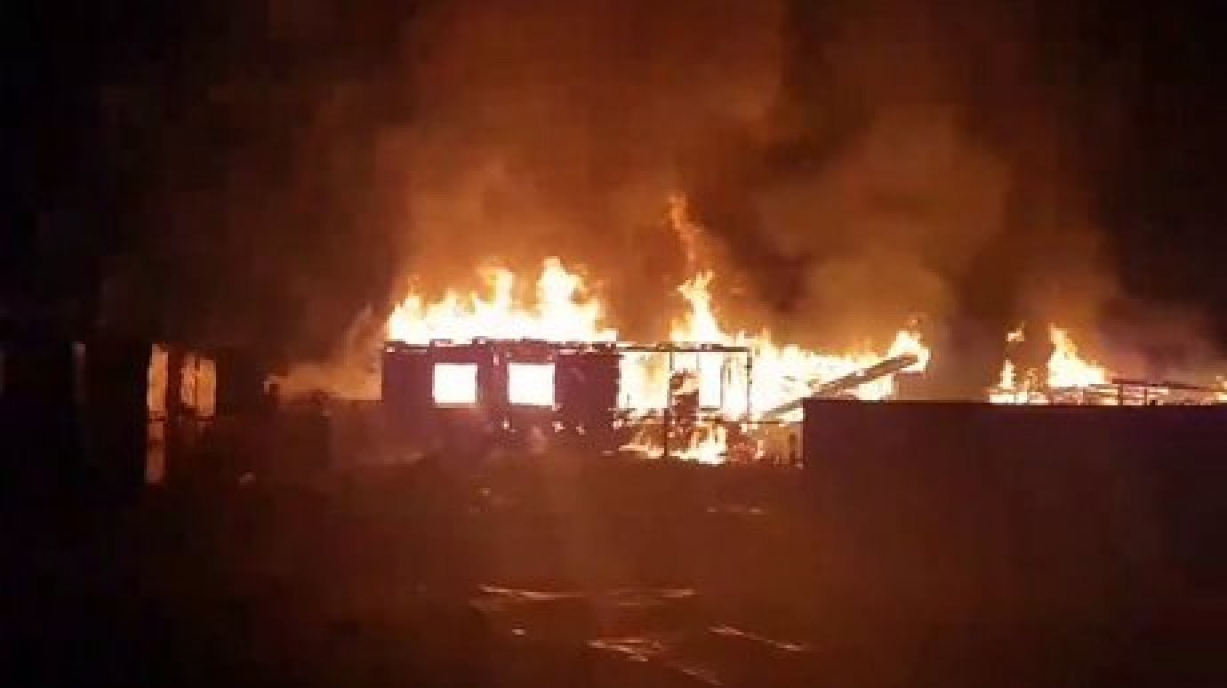 По факту возгорания дома в Лопатках возбудили уголовное дело