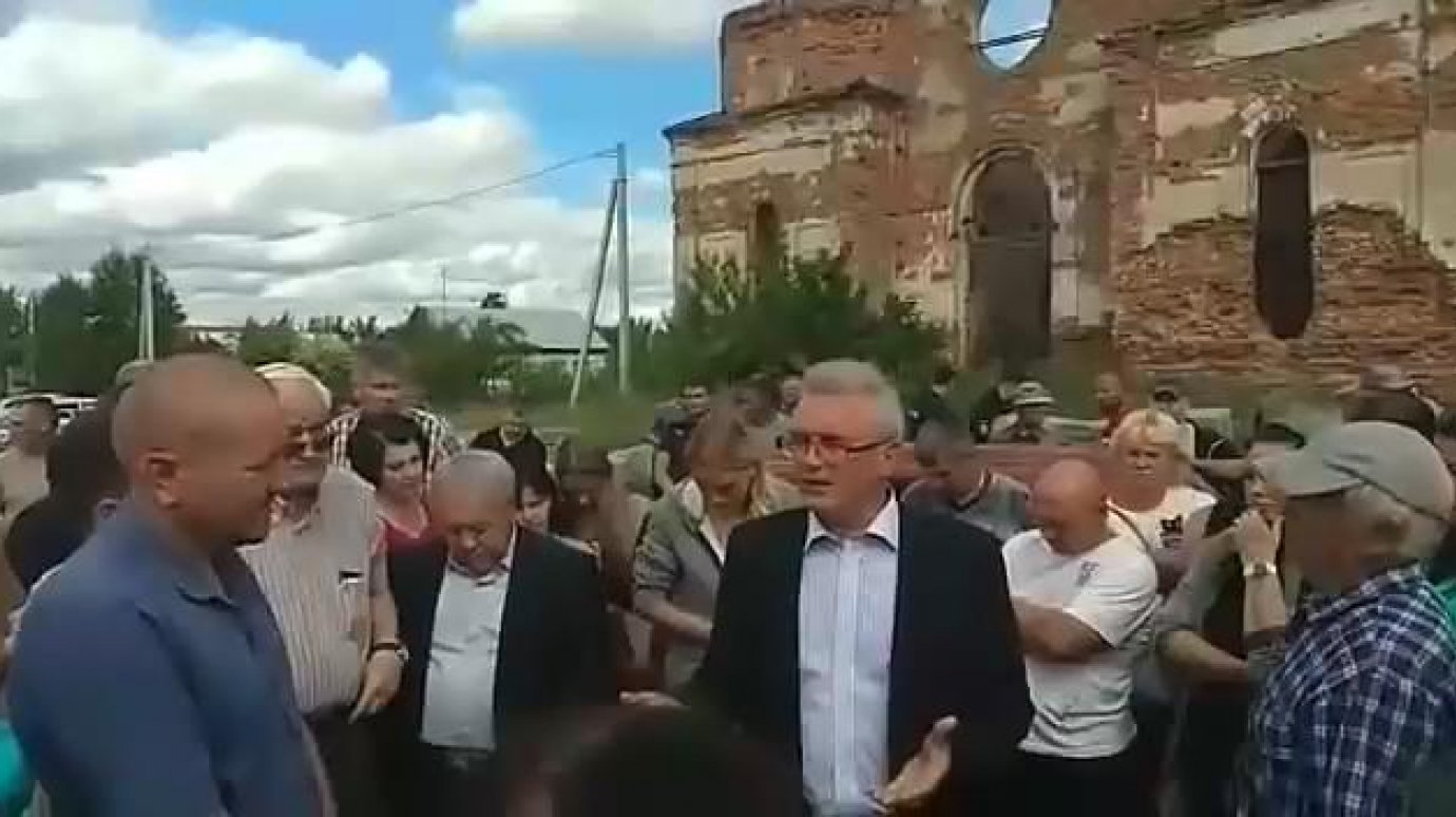 Губернатор назвал виновных в обострении конфликта в Чемодановке