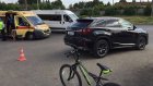 На улице Тепличной водитель Lexus сбил мальчика на велосипеде