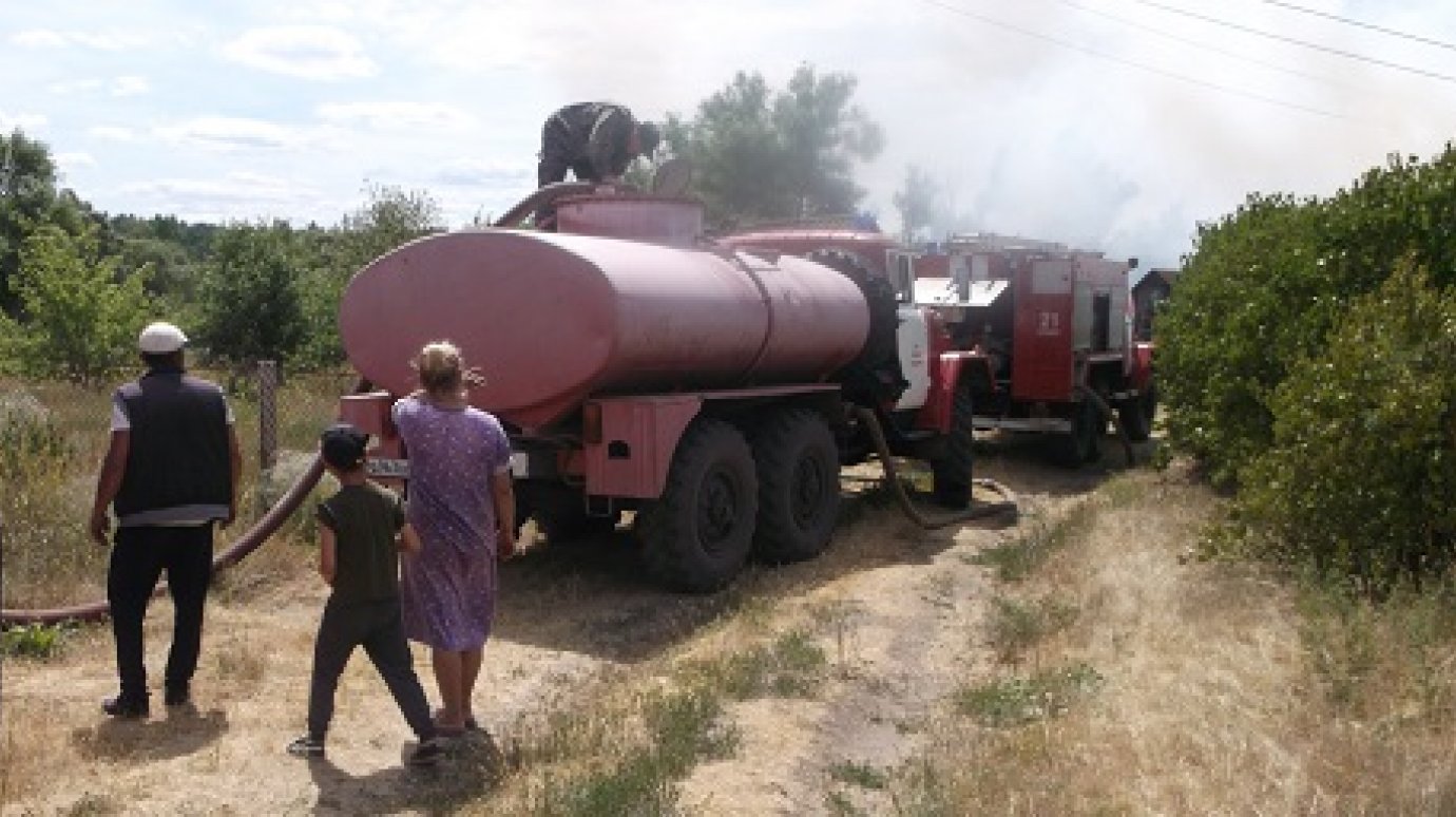 При пожаре погибла 84-летняя жительница р. п. Беково