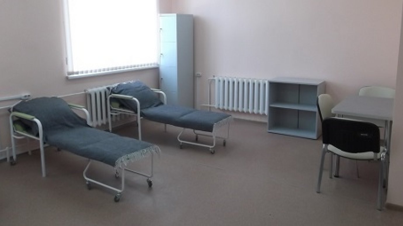 В Пензе сотрудники скорой помощи будут отдыхать в отремонтированных комнатах