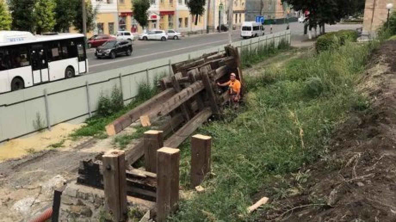 С улицы Кирова в Пензе исчез монумент «Мортира»