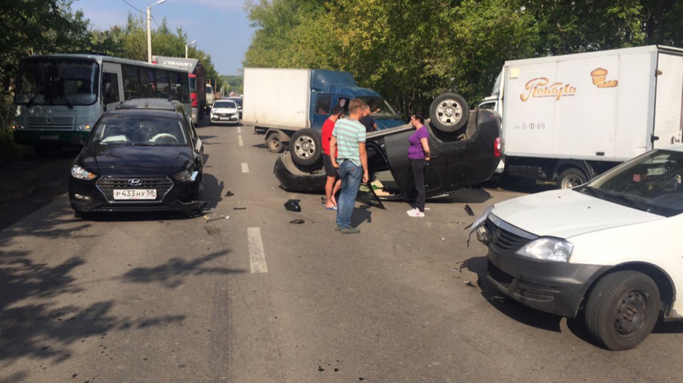 В УГИБДД сообщили подробности массовой аварии в Арбековской Заставе