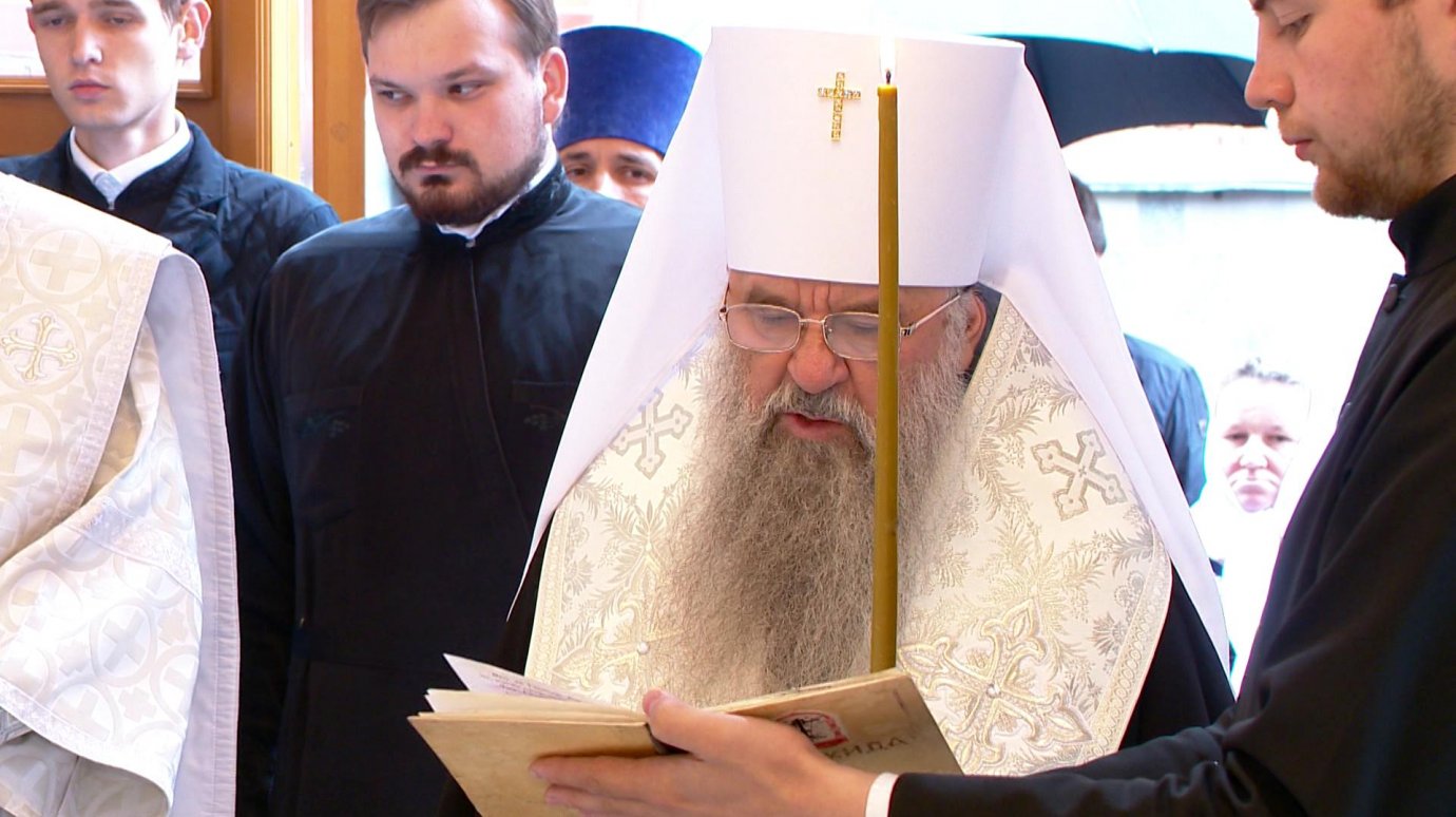 В Пензе совершил молебен митрополит Санкт-Петербургский и Ладожский